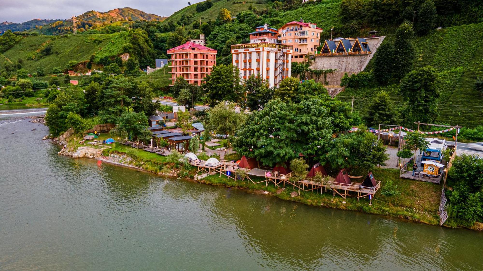 Danzi camping Rize Esterno foto
